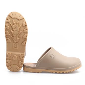 [144501] Rouchette Sabot Soft Taupe 40/41
