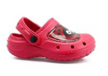 [132177] Rouchette Sabot Enfant Anabel 28 Rouge