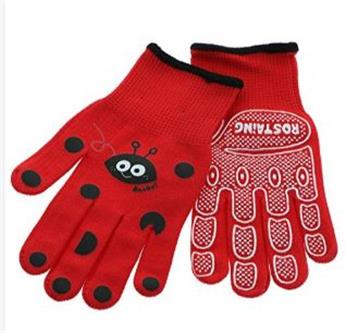 [124513] Rostaing Gants Anabel coccinelle 3/4 A - gants enfants