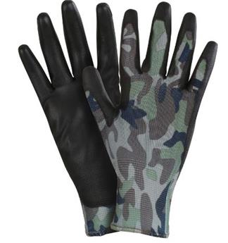 [142022] Gants Camouflage Vert T10 Tuinplus