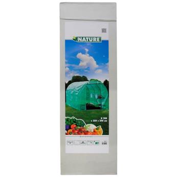 [134720] Serre tunnel maraîcher Ht 200 largeur 200 Long 350 cm
