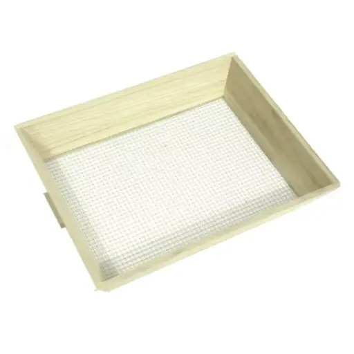 [105316] Tamis métal avec cadre bois