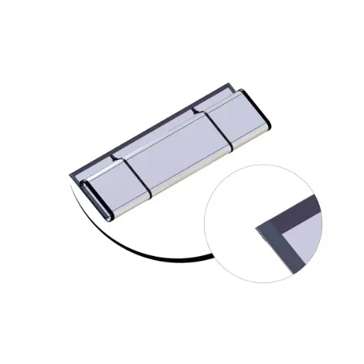 [127049] Growcamp plastic rechange Velcro FC2527 ou Fc 2525 pour toiture FC3020 et FC3050