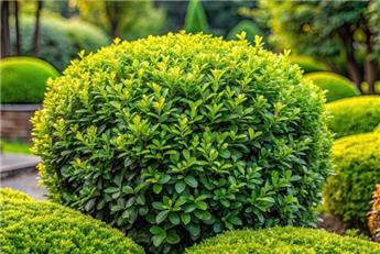 [145002] Euonymus japonicus Microphyllus Boule D +/- 40 cm Pot C10Litres ** Alternative aux buis ***