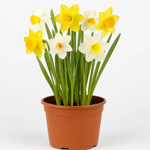 [135324] Narcisse variés en pot prêt à planter * 3 à 5 bulbes / pot 