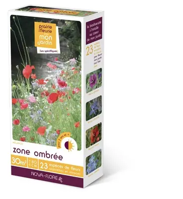 [107225] Prairie fleurie ombre 30 m² Nova Flore