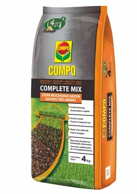 [114920] Compo complete mix 4 kg Spécial Rénovation gazon abimé.