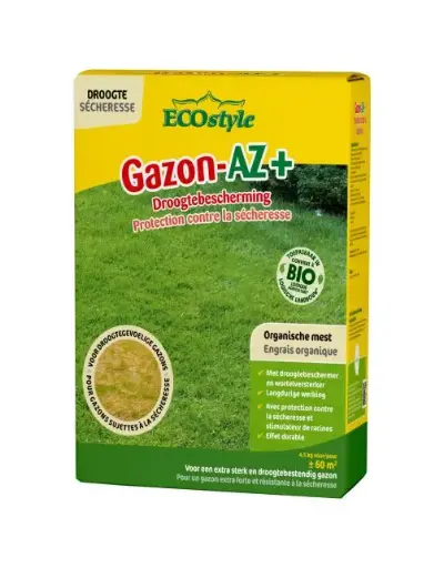 [144459] Ecostyle Engrais Gazon + resist secheresse 4.5 Kg +/- 60M²