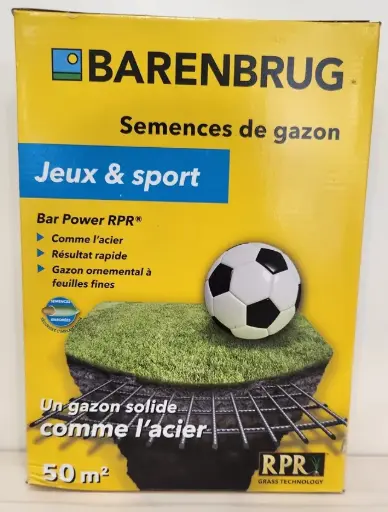 [136748] Barenbrug Bar Power 1 kg RPR semences gazon reparation rapide