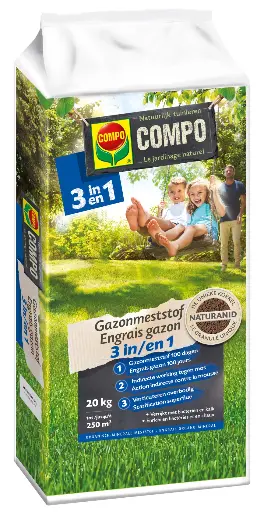 [0998010] COMPO Engrais gazon 3 en 1 20Kg