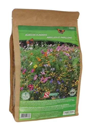 [0998593] Mélange Fleurs Abeille et Papillons 50m²