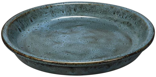[0998744] Soucoupe Glazed Saucer Blue Lagoon D28 (JDB)