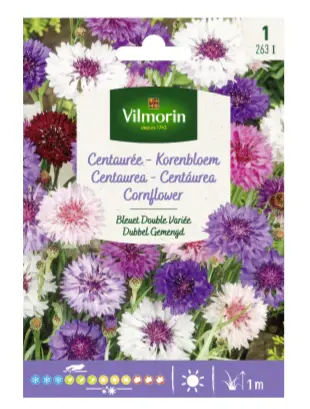 [0998902] Centaurée Bleuet Double Variée ( Vilm)