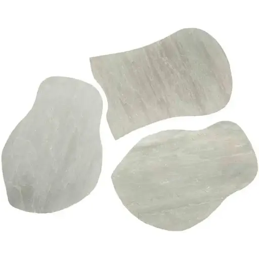 [0998926] Dalle Flagstone Kandla Grey / Pièce ** Idéal pour pas Japonais ** 