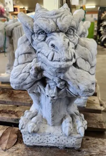 [0999122] Gargouille Ht 40 cm beton (REF)