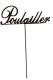 [0999180] Poulailler (mot) sur tige						 					 			 						 			 						  					 						 			 						 					 						 					 			 						 						 					 						  Acier Corten  