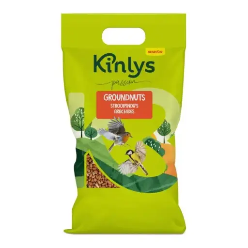 [0999908] Arachide cacahuetes 4 kg pour oiseaux et écureuils KINLYS Passion