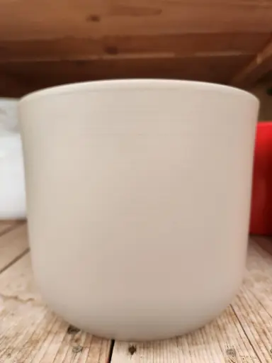 [0999914] Cache Pot Taupe matt 16cm 